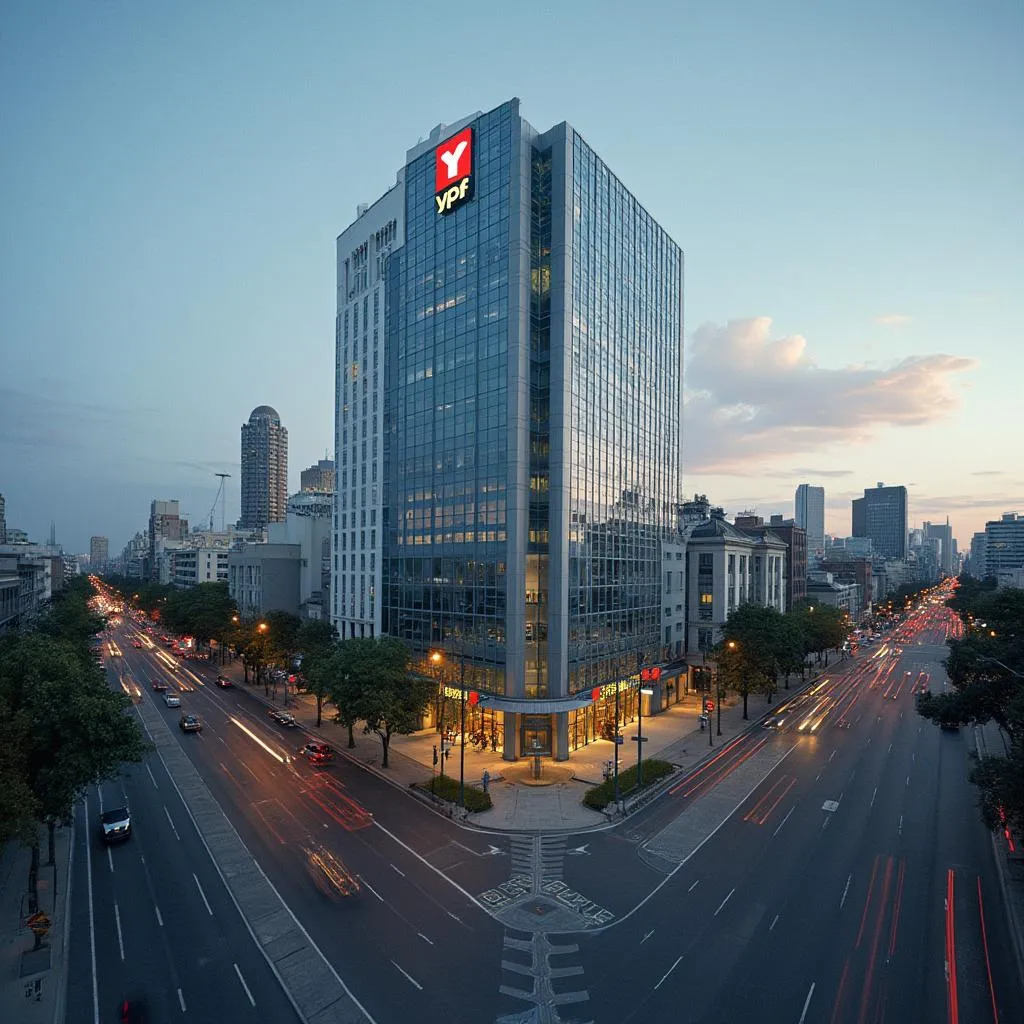 Imagen corporativa de YPF